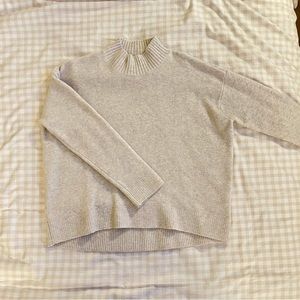 Uniqlo Soufflé Yarn Mock Neck Sweater